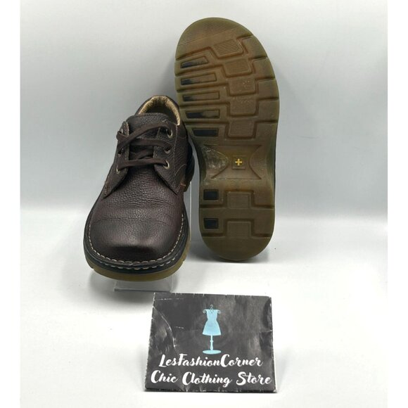 Dr. Martens Men\'s Brown Leather Ordell Oxford Lace-Up Shoes Sz 8 Wo\'s 9 3127 main image 12